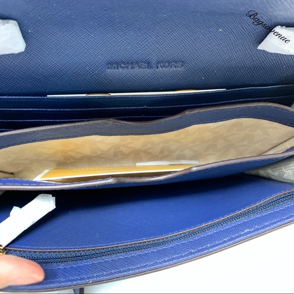 Large phone crossbody michael kors navy floral - Picture 4 of 7